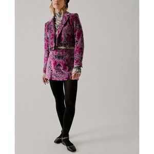 FREE PEOPLE x Anna Sui Block Party Blazer Set / Black Combo